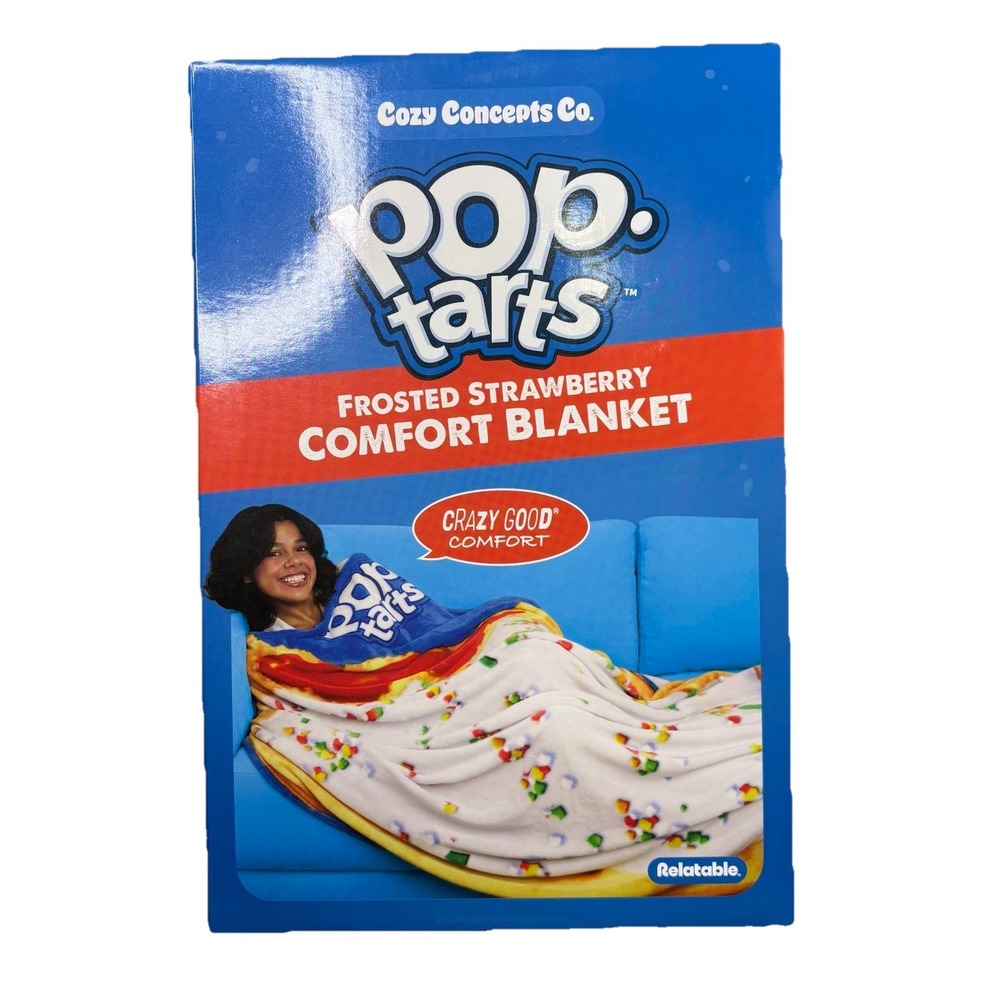 Pop-Tarts™ Cozy Concepts Co. Throw Blanket by Relatable, Looks Like a Giant St